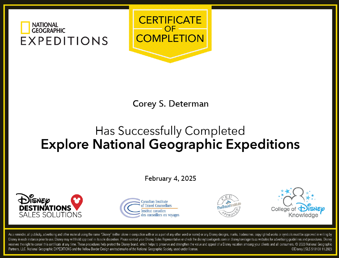 Disney Nat Geo Expeditions Specialist